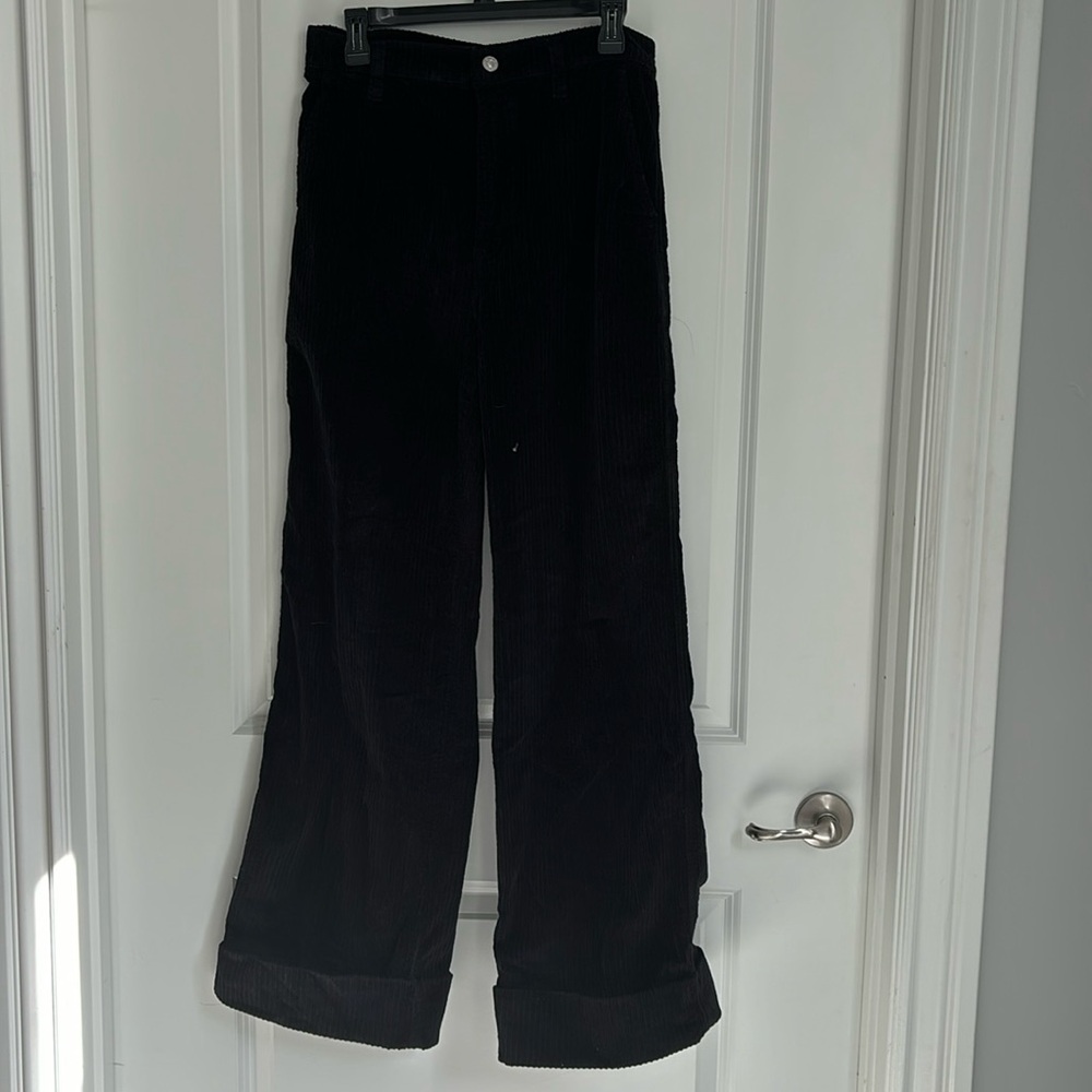 7 for all mankind, corduroy wide leg pants